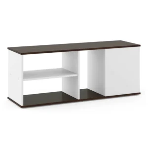 Riley Dual Tone TV Unit in White Finish - Image 3