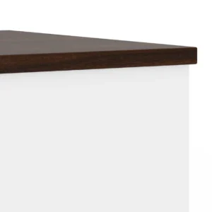 Riley Dual Tone TV Unit in White Finish - Image 2
