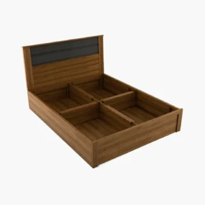 Furniveda Aurora Premium Storage Bed | Contemporary Wooden Bed Frame - Image 7