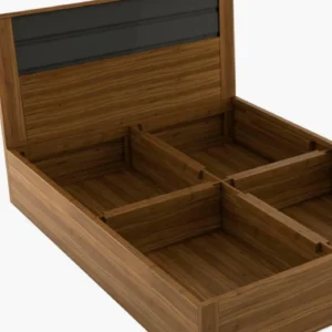 Furniveda Aurora Premium Storage Bed | Contemporary Wooden Bed Frame - Image 8