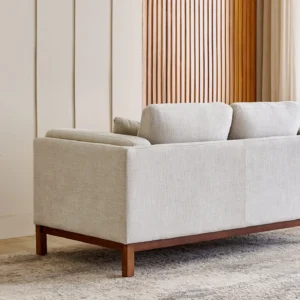 Furniveda Haven Premium 2-Seater Sofa with Cushions | Luxury Upholstered Living Room Sofa - Image 2