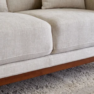 Furniveda Haven Premium 2-Seater Sofa with Cushions | Luxury Upholstered Living Room Sofa - Image 4