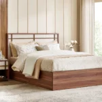 Furniveda Aurelia Premium Queen Storage Bed || Premium Contemporary Storage Bed
