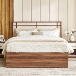 Furniveda Aurelia Premium Queen Storage Bed || Premium Contemporary Storage Bed - Image 2